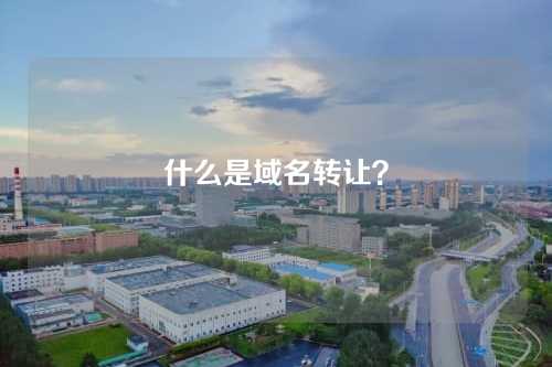什么是域名转让?